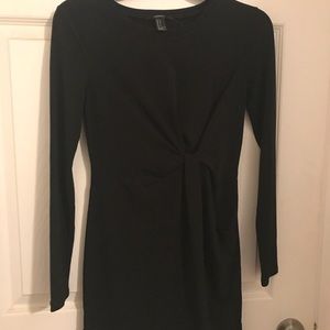 Long Sleeve Black Dress